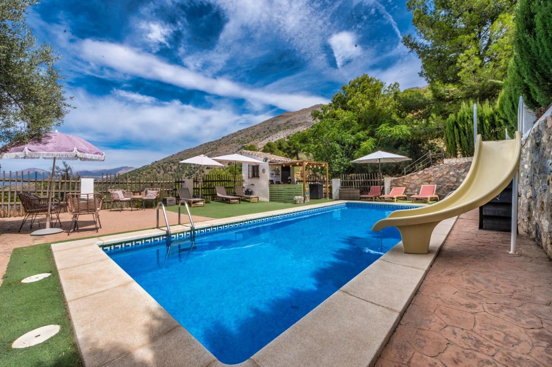 Casa Lobera Casas Rurales Canillas de Aceituno ภายนอก รูปภาพ